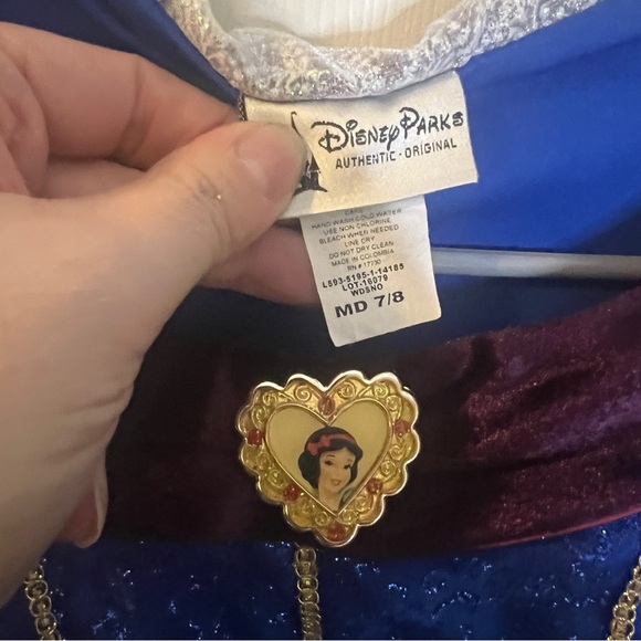 Disney Princess Snow White Costume Dress Size 7/8 - Picture 5 of 5